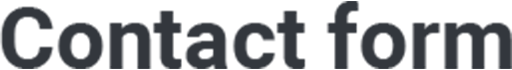 CONTACT FORM
